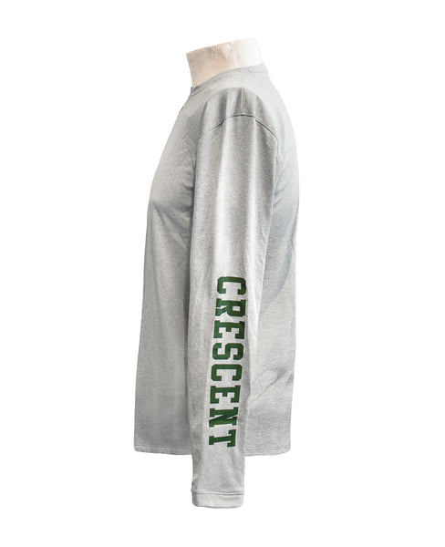 Youth Under Armour Grey Long Sleeve Warm-up Shirt