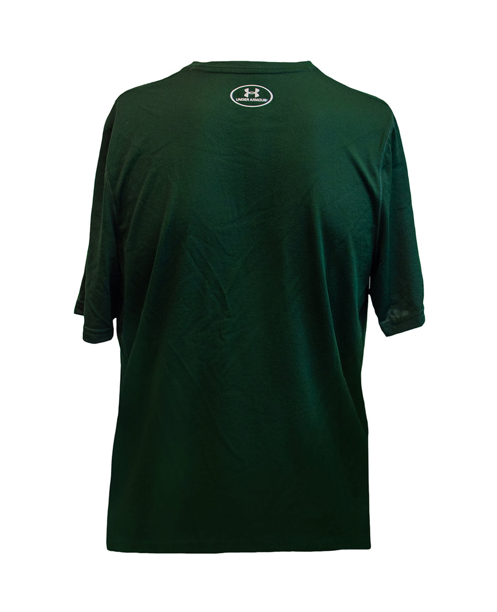 Adult Under Armour Green Gym Shirt Coyote s Den Crescent School