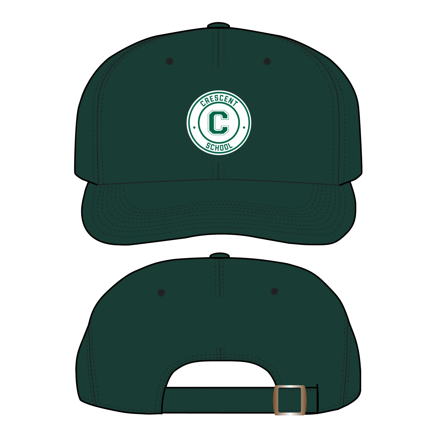 "Dad' Cap, Forest Green