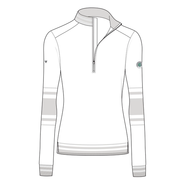 Campus Women's Mid-Layer 1/4 zip, by Levelwear