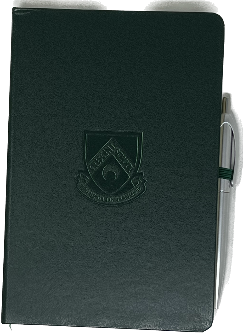 Journal, Green with Pen