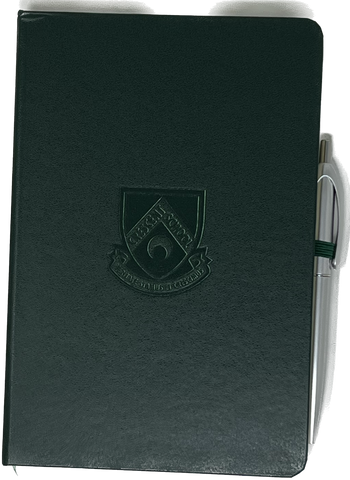 Journal, Green with Pen