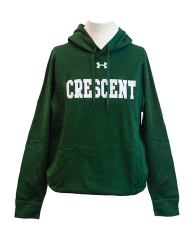 Green Under Armour Hoodie, Adult